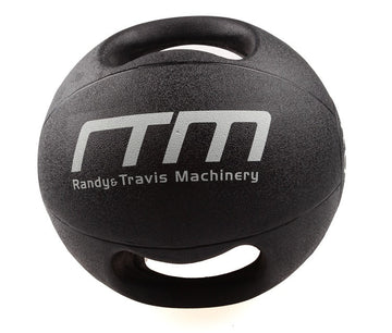 10kg Double-Handled Rubber Medicine Core Ball - Shopping Planet