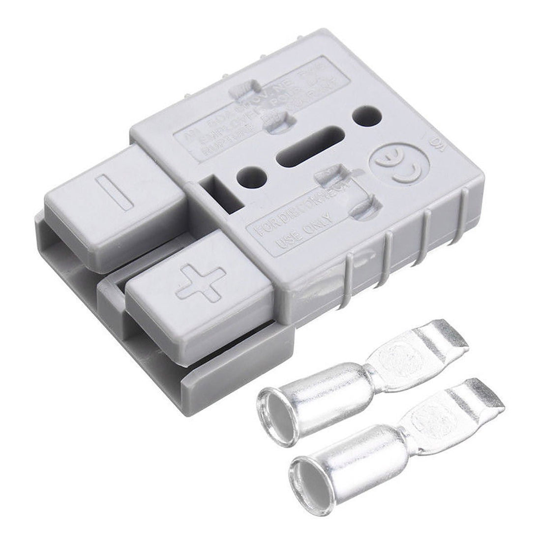 10x Anderson Style Plug connector 50AMP Caravan Trailer Solar 6AWG GREY - Shopping Planet