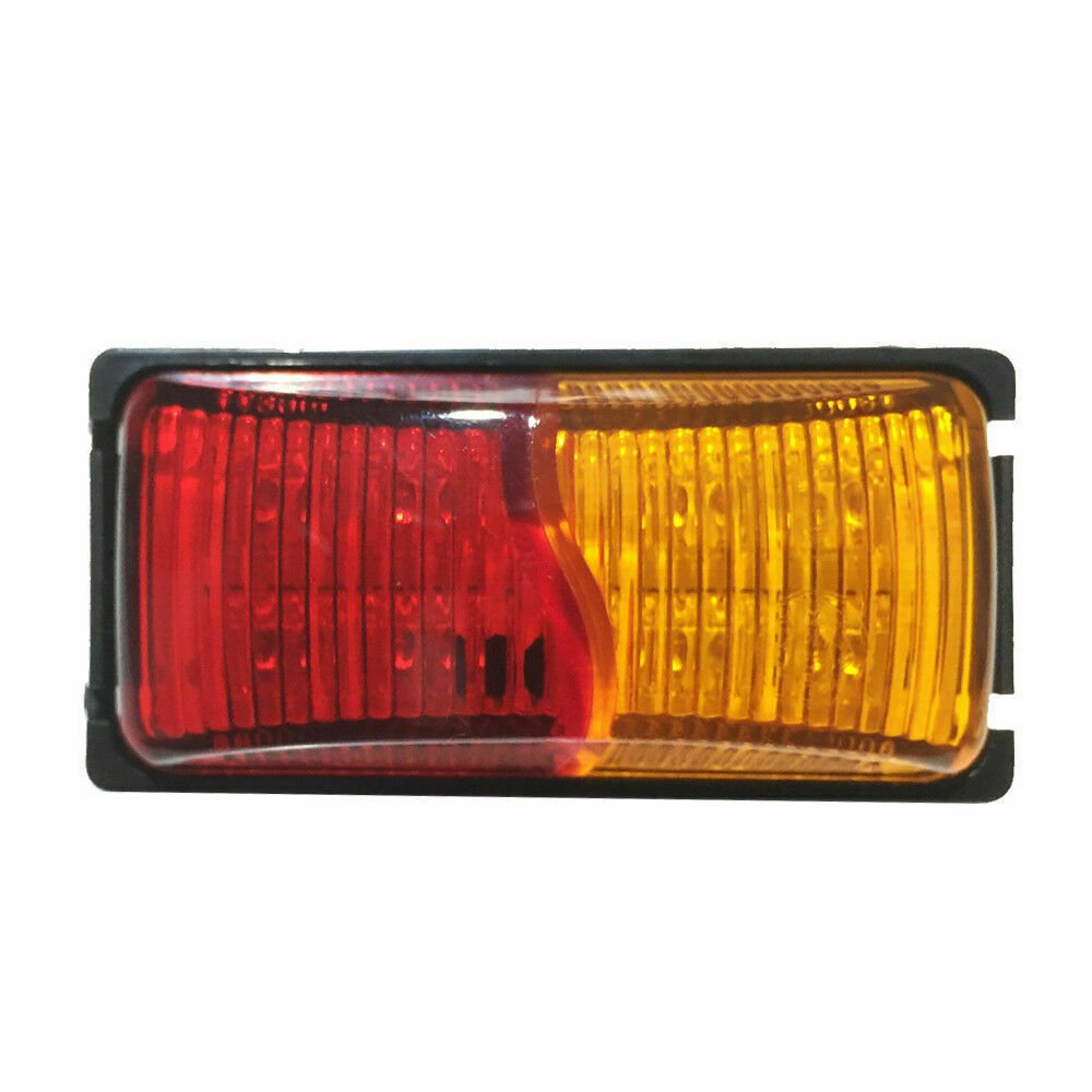 10x LightFox LED Clearance Light Red Amber Trailer Truck Clearance Lights - Shopping Planet