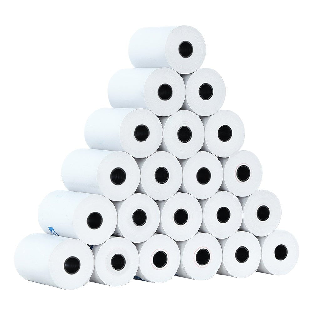 120 Bulk Thermal Paper Rolls 57x38mm Cash Register Receipt Roll Eftpos Papers - Shopping Planet