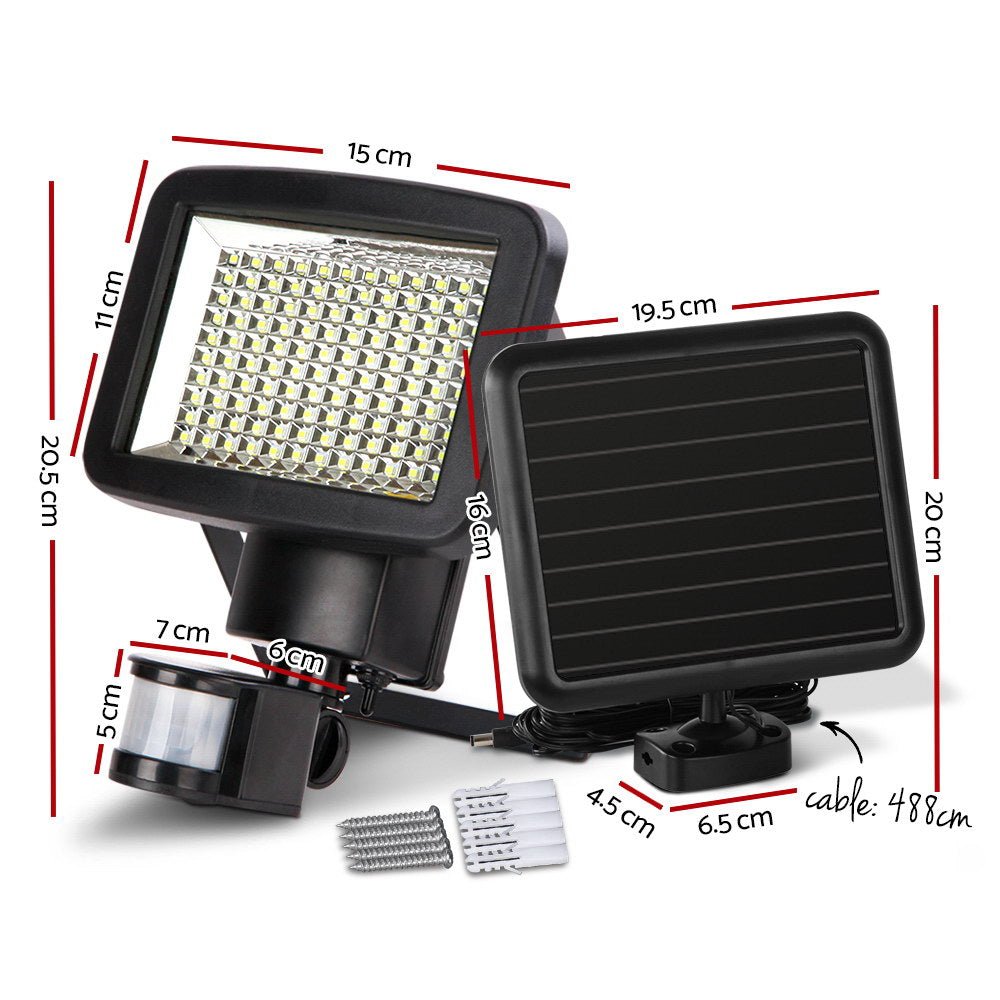 120 LED Solar Powered Sensor Light - Shopping Planet