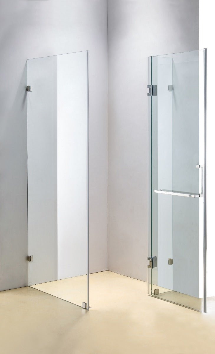 1200 x 900mm Frameless 10mm Glass Shower Screen By Della Francesca - Shopping Planet