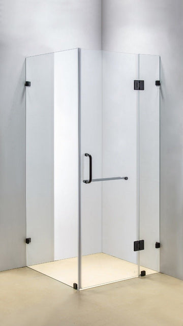 1200 x 900mm Frameless 10mm Glass Shower Screen By Della Francesca - Shopping Planet