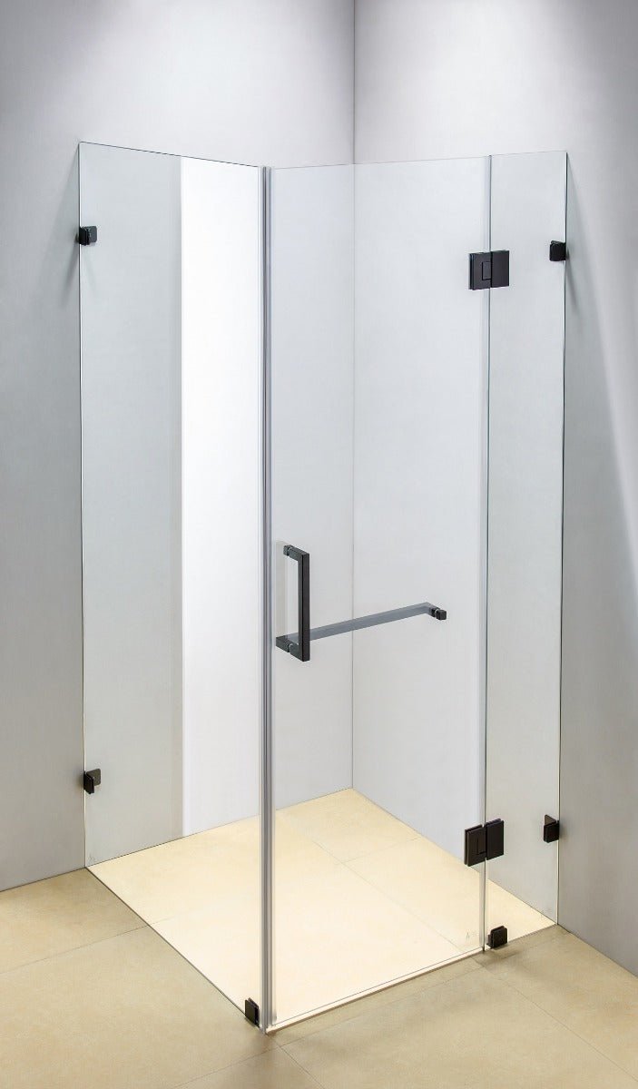 1200 x 900mm Frameless 10mm Glass Shower Screen By Della Francesca - Shopping Planet