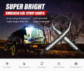 1.3m Flexible Led Camping Light 5050 SMD 12v White Strip Light Bar Waterproof - Shopping Planet