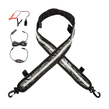 1.3m Flexible Led Camping Light 5050 SMD 12v White Strip Light Bar Waterproof - Shopping Planet