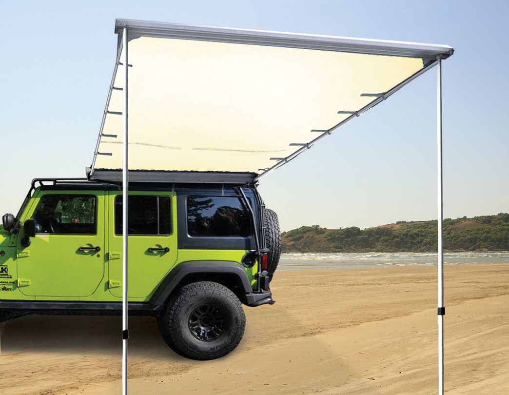 1.4m x 2m Car Side Awning Roof - Shopping Planet
