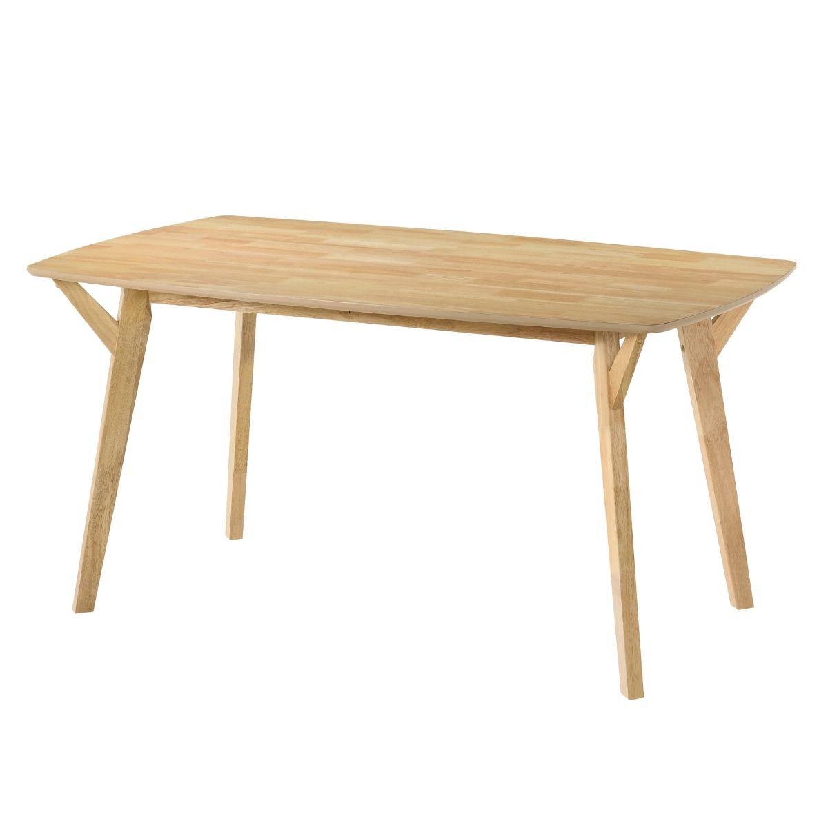 1.5m 6 seaters OVAL dining table : colour -Natural - Shopping Planet
