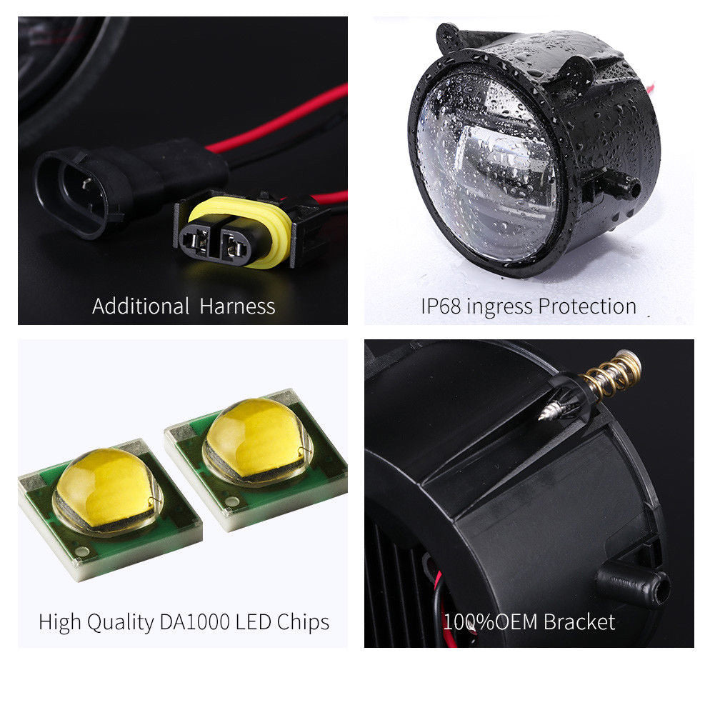 2x 30W ARB Bullbar Led Fog Lights CREE LED Headlights Driving 4x4 Truck Lamp