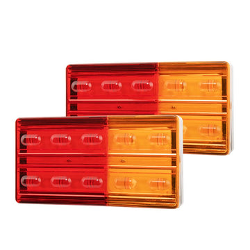 2x LED Tail Lights Indicator & Brake Lights Submersible 12V