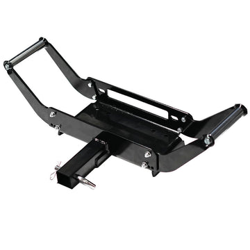 4WD Winch Cradle Mount Plate Bull Bar Steel 4WD ATV Jeep Truck Trailer Mounting