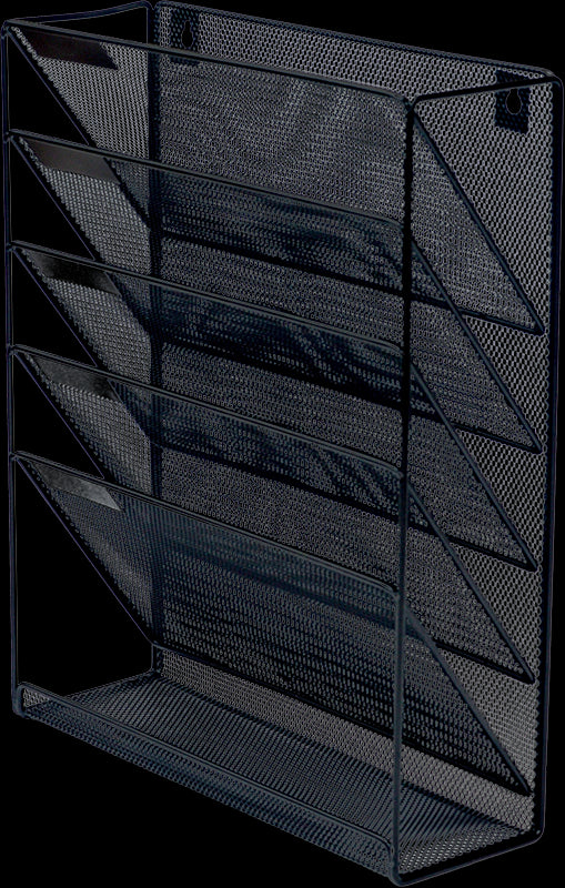 Wall Mount 6 Pocket Hanging File Sorter Organizer Folder Holder Rack S