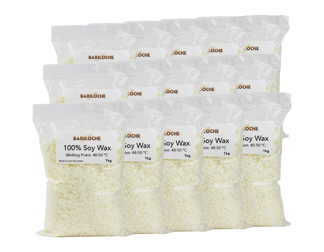 15kg Professional Grade 100% Natural Soy Wax Candle Making Supplies
