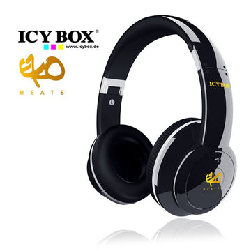 ICY BOX Big City Vibes Headphones - Black  (IB-HPh2)