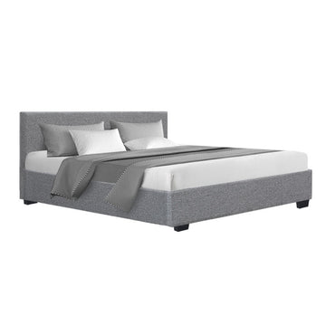 Artiss Nino Bed Frame Fabric - Grey King