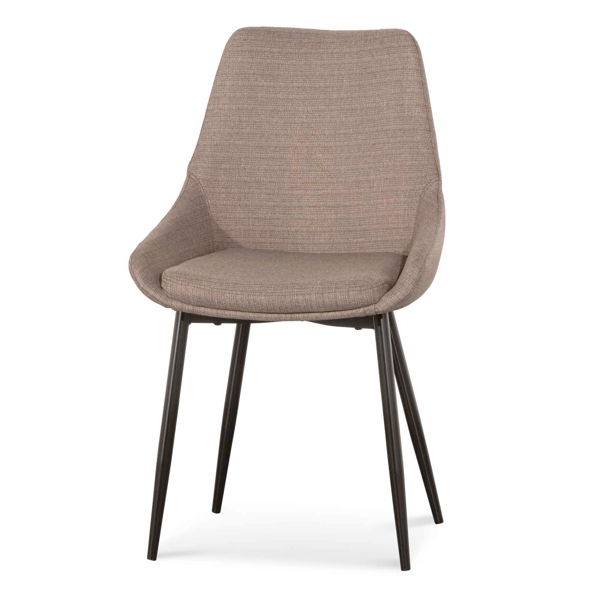 Aria - Dining Chair in Brown Grey (Set of 2)