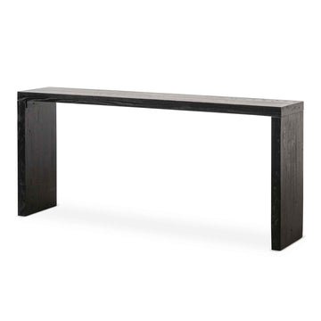 Natalie Reclaimed Console Table - Black