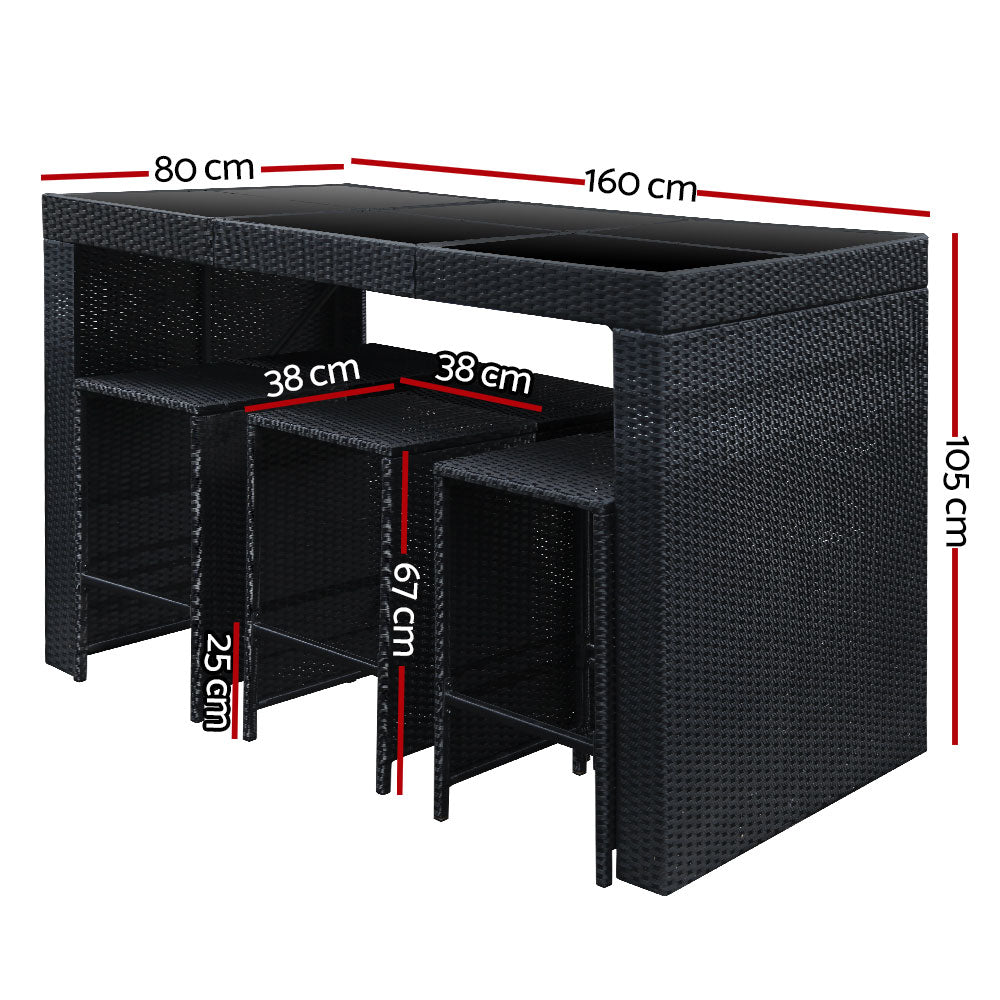 7 Piece Outdoor Dining Table