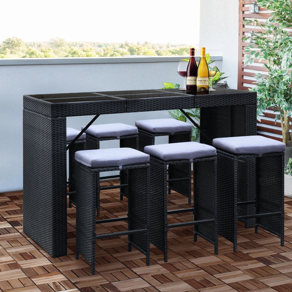 7 Piece Outdoor Dining Table