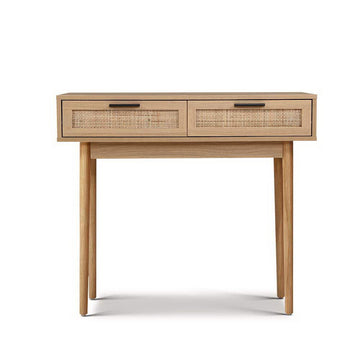 Artiss Rattan Console Table Drawer Storage Hallway Tables Drawers