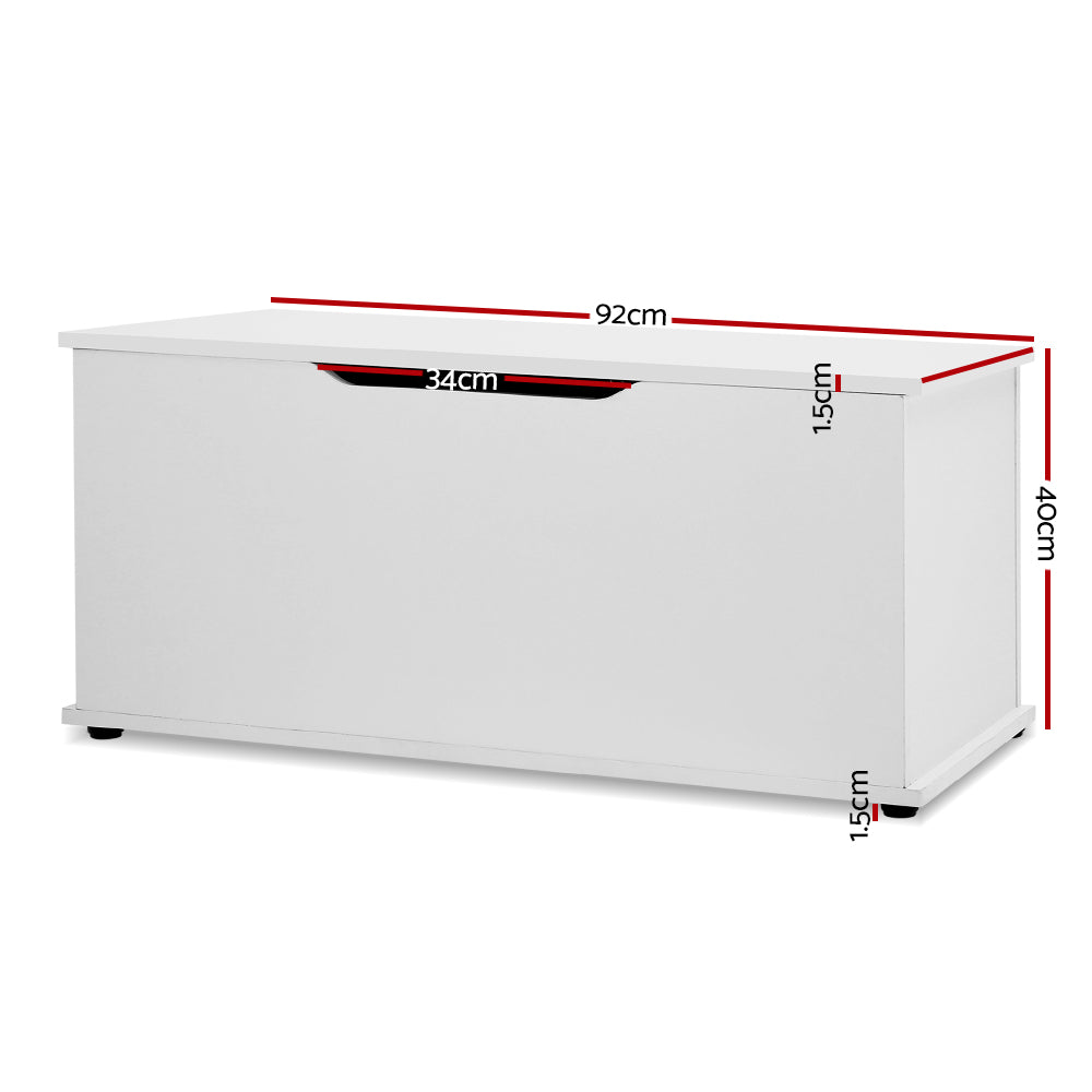 Keezi Blanket Box Kids Toy Storage Ottoman Chest Cabinet Clothes Bench Children