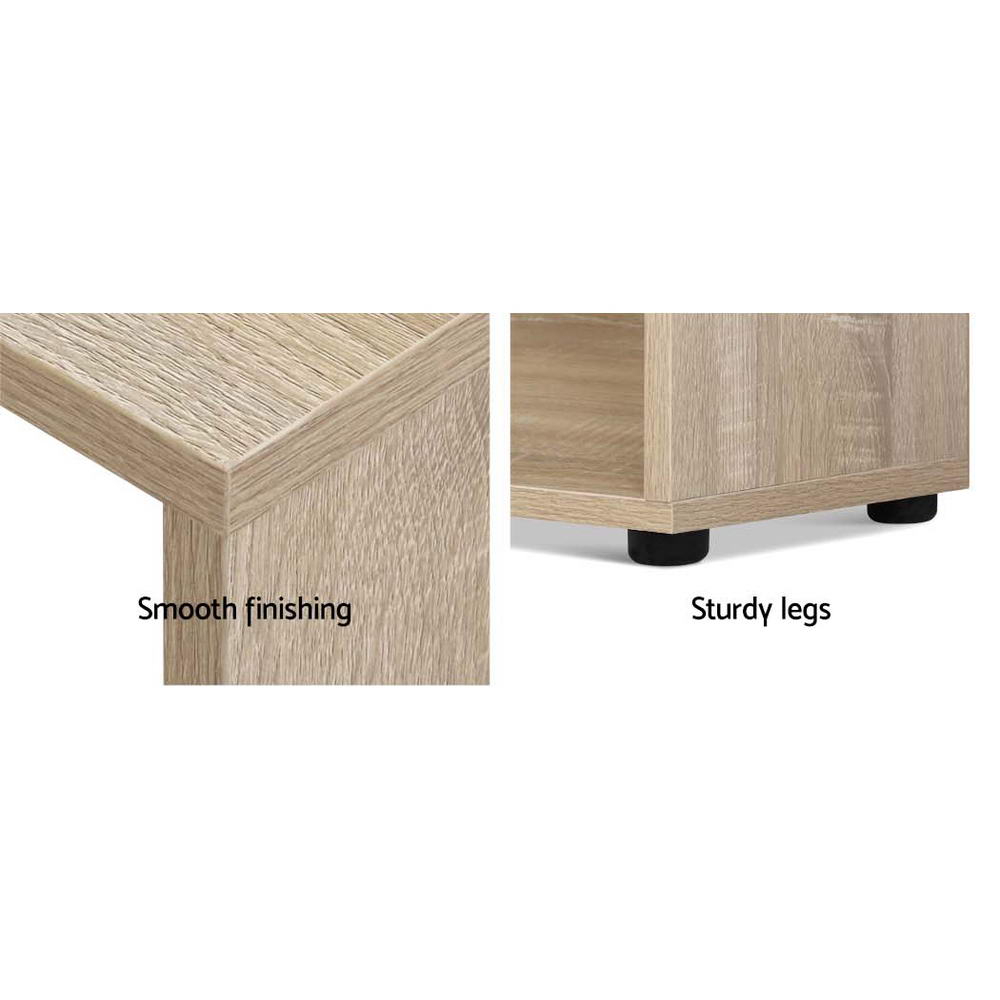 Artiss Office Computer Desk Corner Study Table Workstation Bookcase St