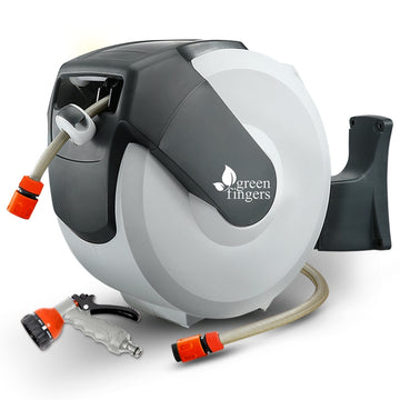Green Fingers 20m Retractable Water Hose Reel