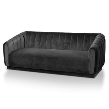 Hannah 3 Seater Sofa - Cosmic Grey Velvet