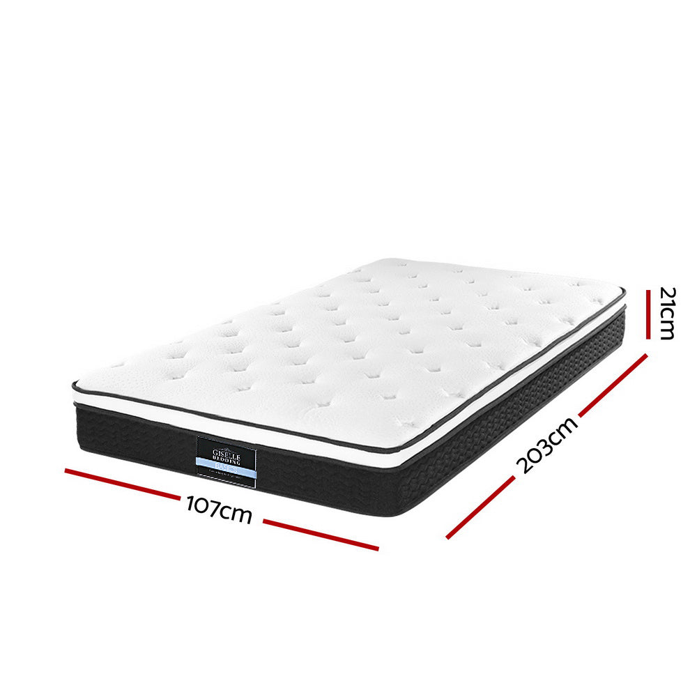 Bonita Euro Top Bonnell Spring Mattress King Single