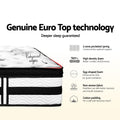 Algarve Euro Top Pocket Spring Mattress 34cm Thick – King Single