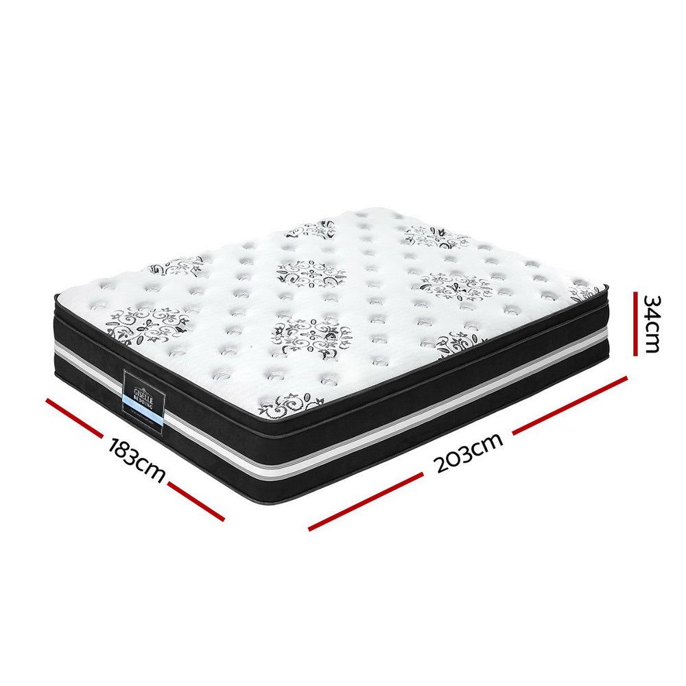 Donegal Euro Top Cool Gel Pocket Spring Mattress King