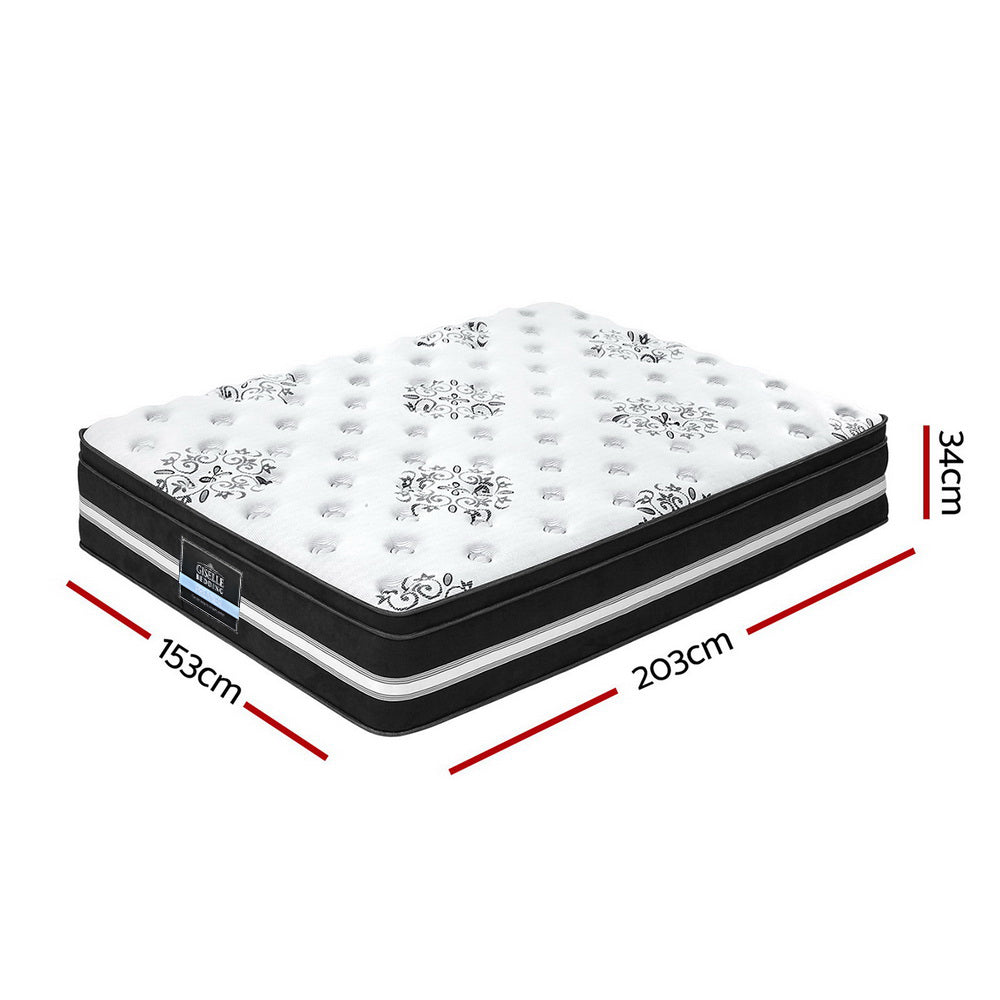 Donegal Euro Top Cool Gel Pocket Spring Mattress Queen