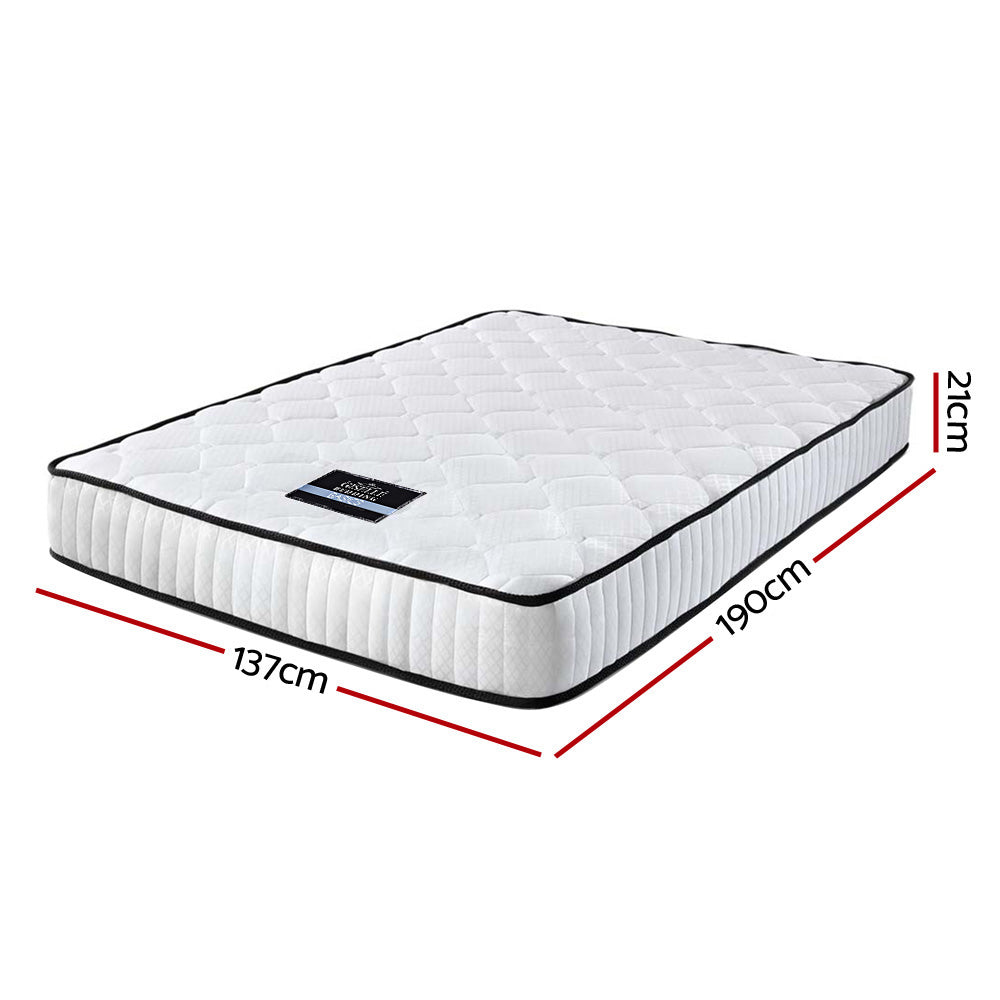 Giselle Bedding Peyton Pocket Spring Mattress 21cm Double