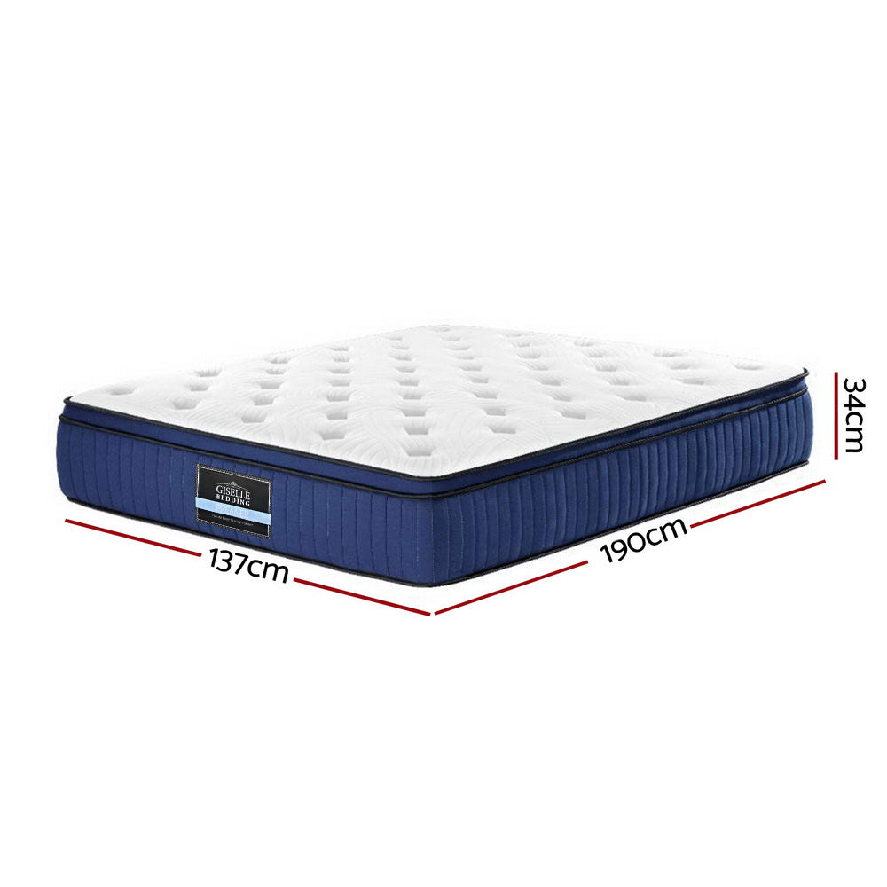 Franky Euro Top Cool Gel Pocket Spring Mattress Double