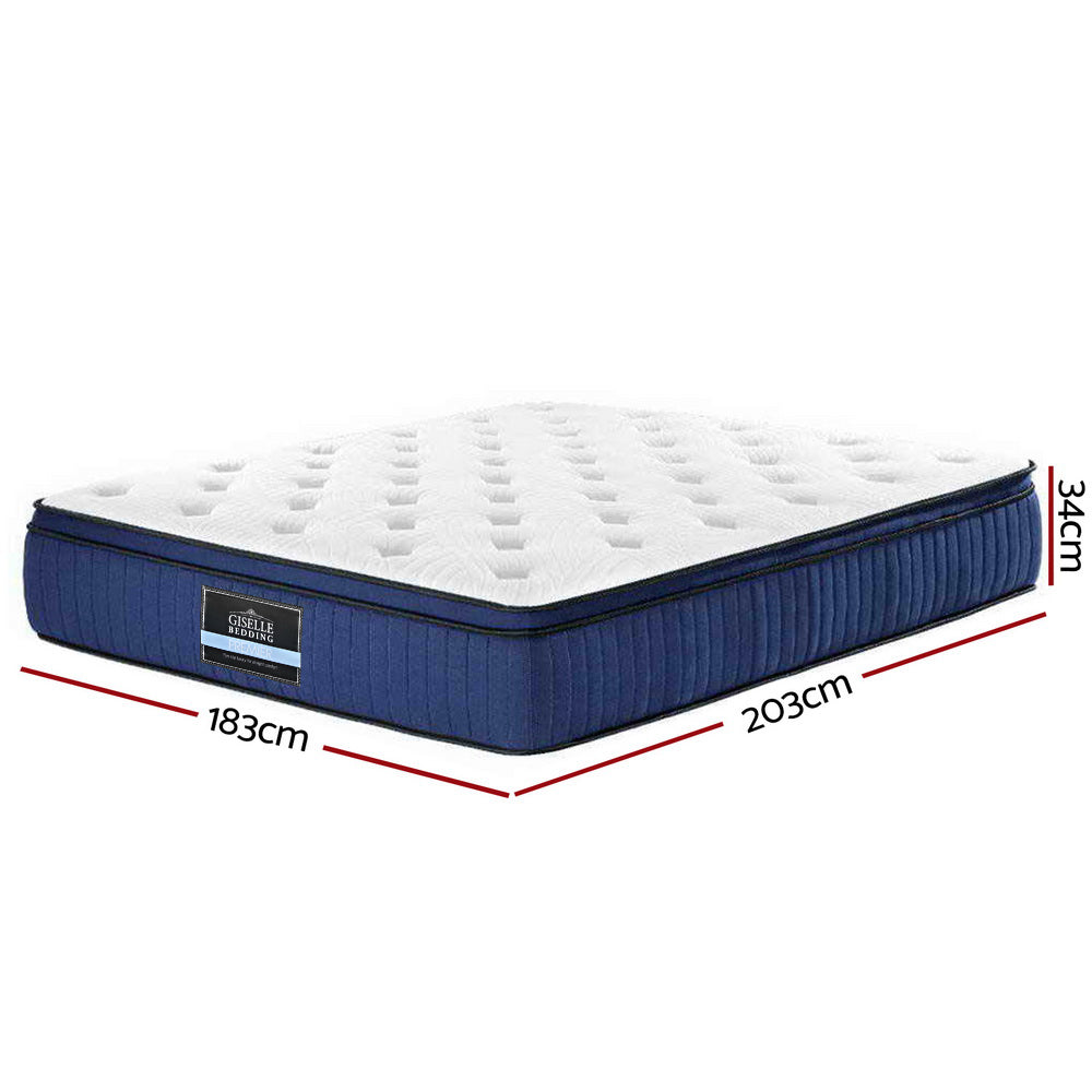 Franky Euro Top Cool Gel Pocket Spring Mattress King
