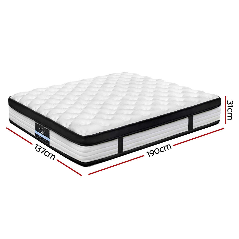 Devon Euro Top Pocket Spring Mattress Double