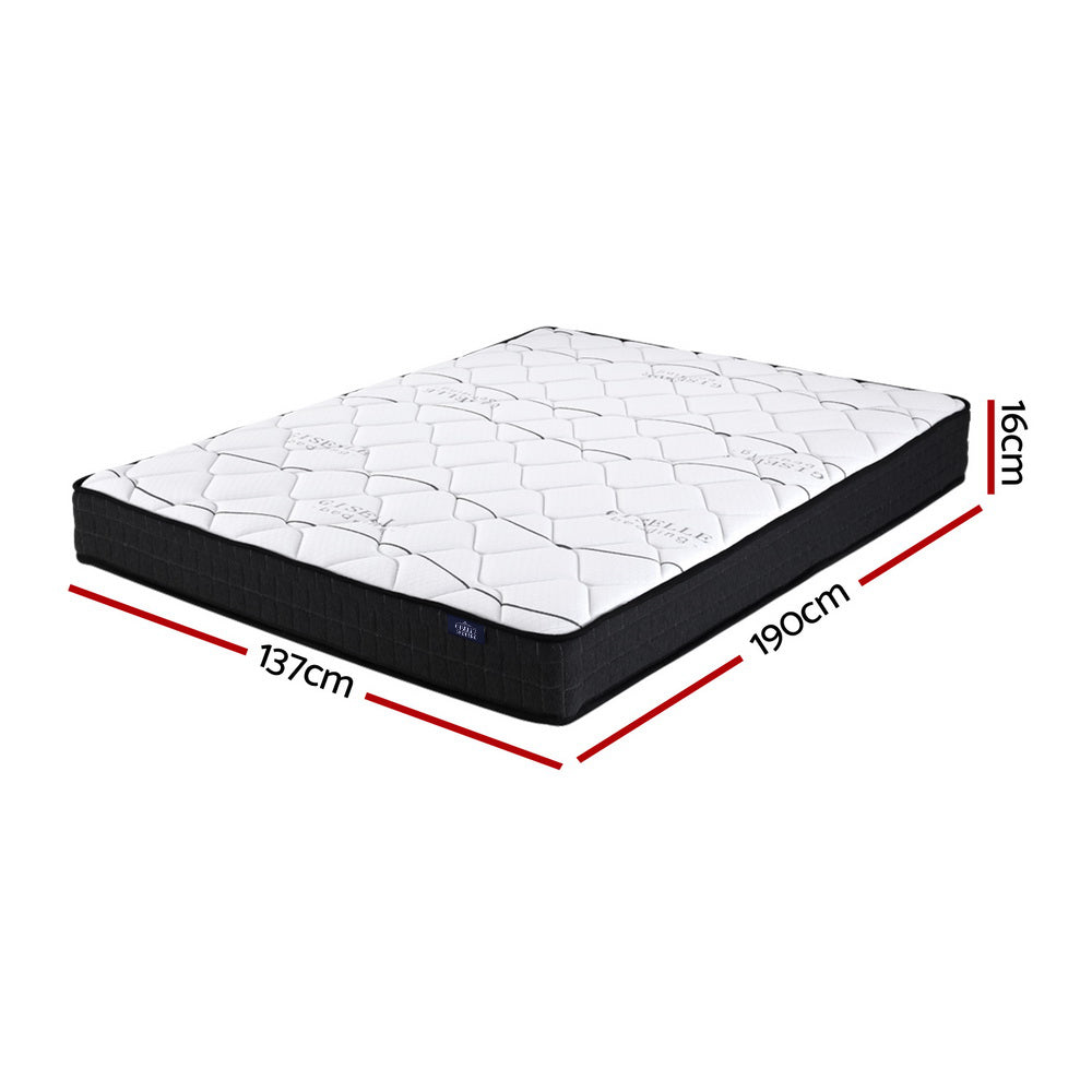 Giselle Bedding Glay Bonnell Spring Mattress– Double