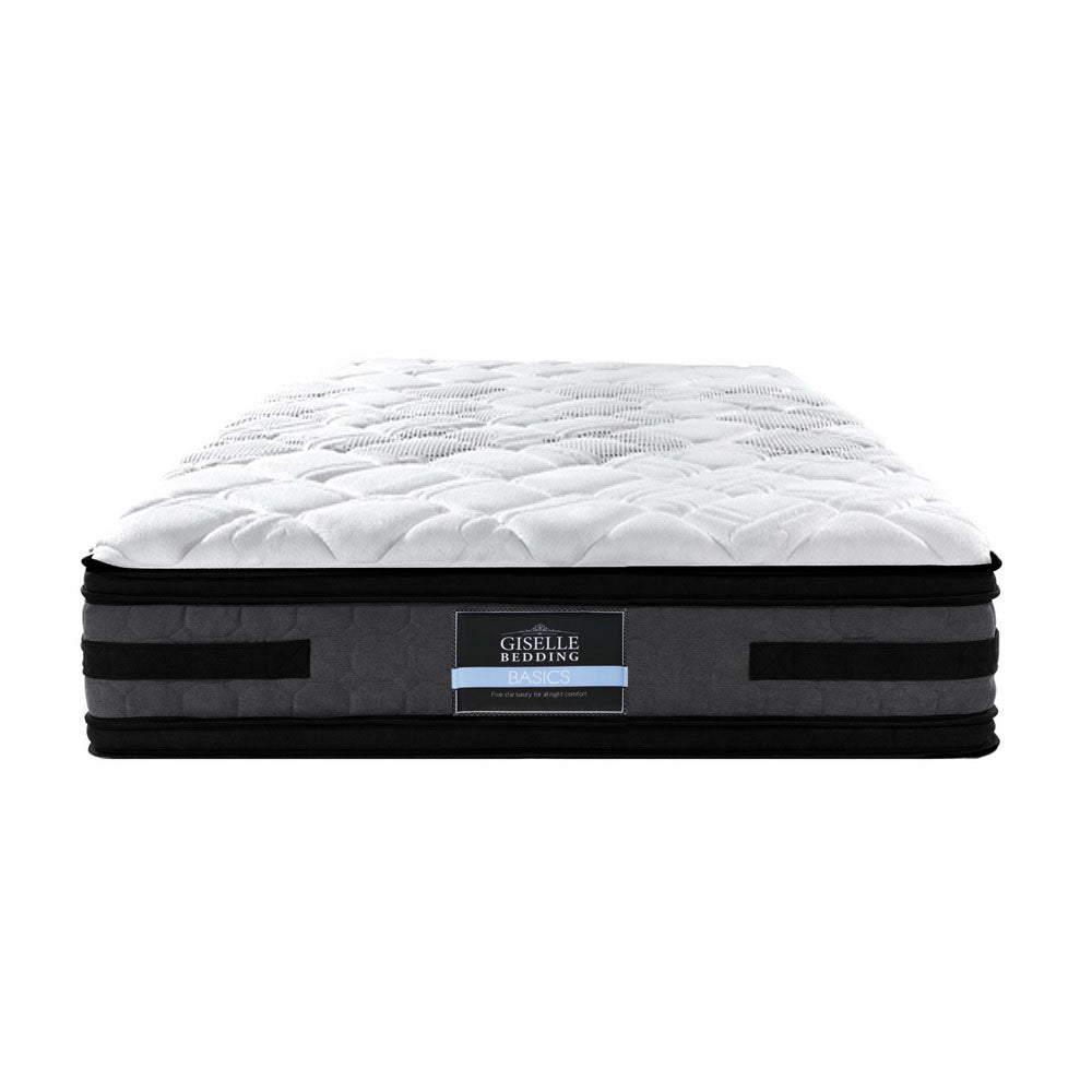 Luna Euro Top Cool Gel Pocket Spring Mattress 36cm King Single