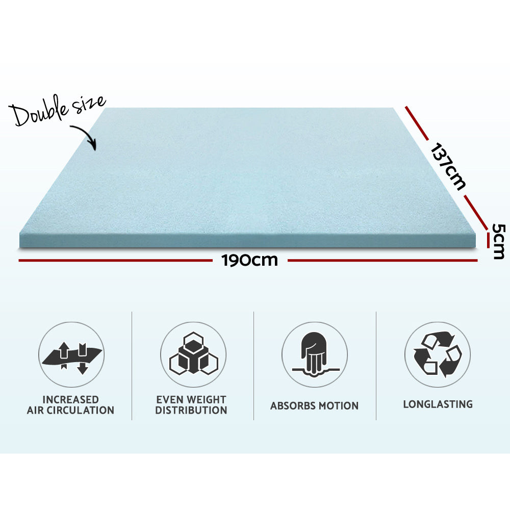 Giselle Bedding Cool Gel Memory Foam Mattress Double