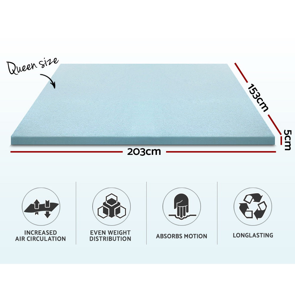 Giselle Bedding Cool Gel Memory Foam Mattress Queen