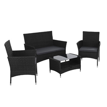 4 Piece Outdoor Dining Set