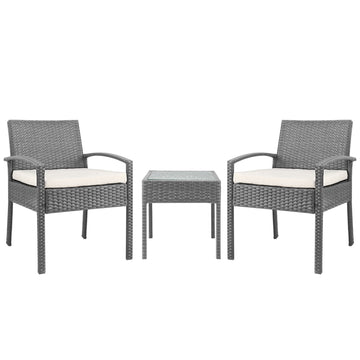 Gardeon 3-piece Outdoor Set - Grey