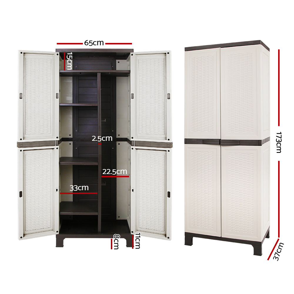 Giantz Outdoor Adjustable Cupboard