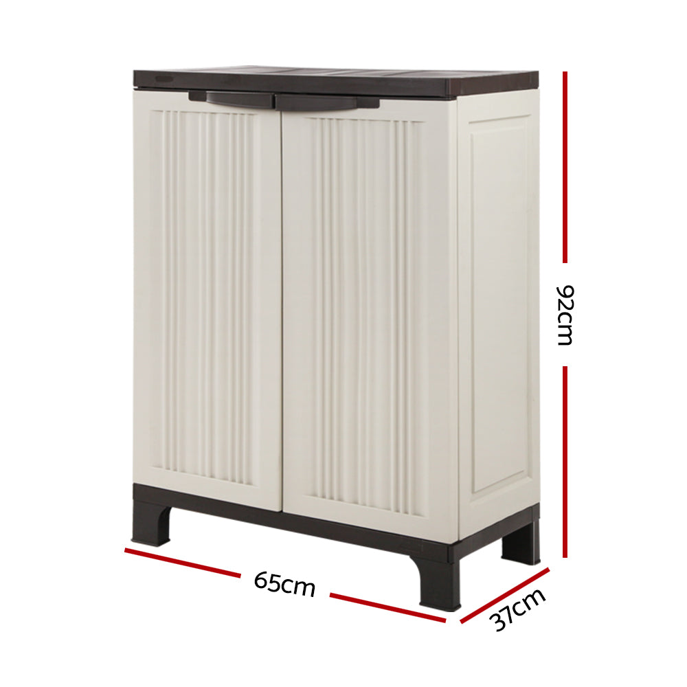 Giantz Outdoor Half Size Adjustable Cupboard