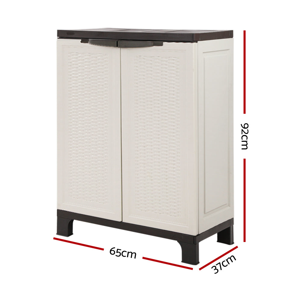 Giantz Outdoor Half Size Adjustable Cupboard