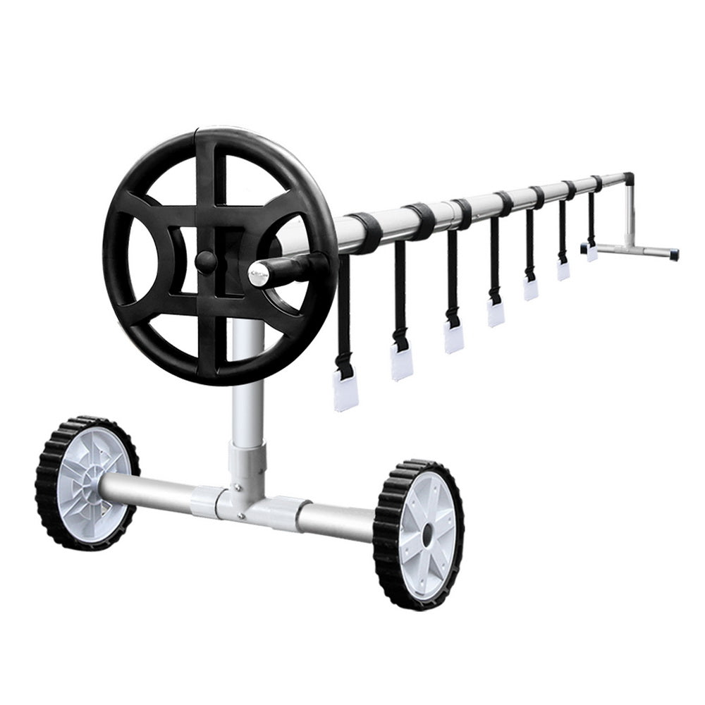 Aquabuddy Swimming Pool Cover Roller Reel Adjustable Solar Thermal Bla