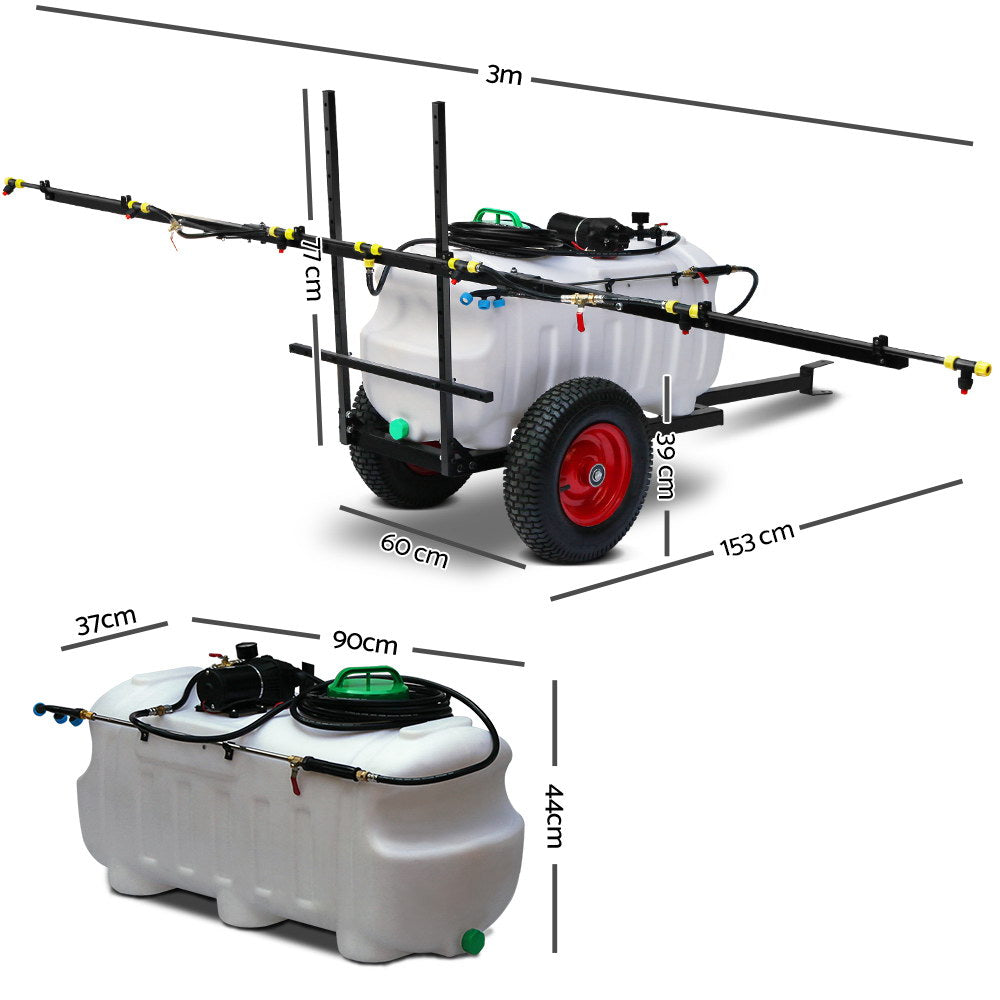 Giantz Weed Sprayer 100L Tank with Trailer