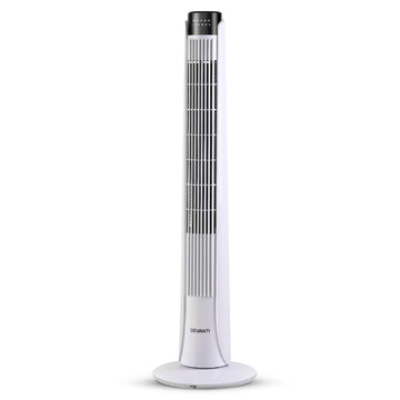 Devanti Portable Tower Fan - White