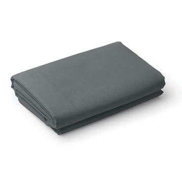 Royal Comfort 1000 Thread Count Fitted Sheet Cotton Blend Ultra Soft Bedding Dark Grey Queen