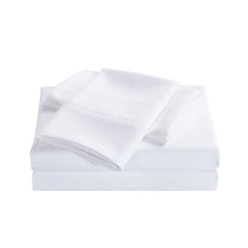 Royal Comfort 2000 Thread Count Bamboo Cooling Sheet Set Ultra Soft Bedding White Queen